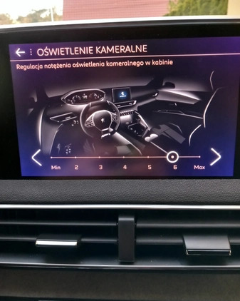 Peugeot 5008 cena 93800 przebieg: 188000, rok produkcji 2018 z Chodzież małe 466